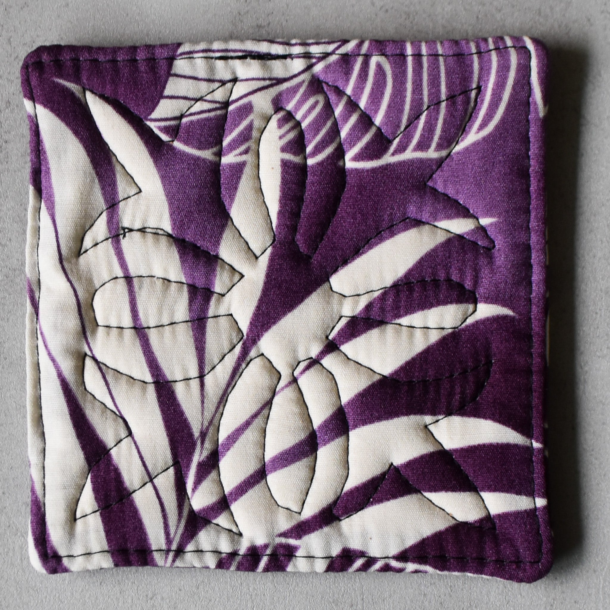 Purple Reign Cork Coasters