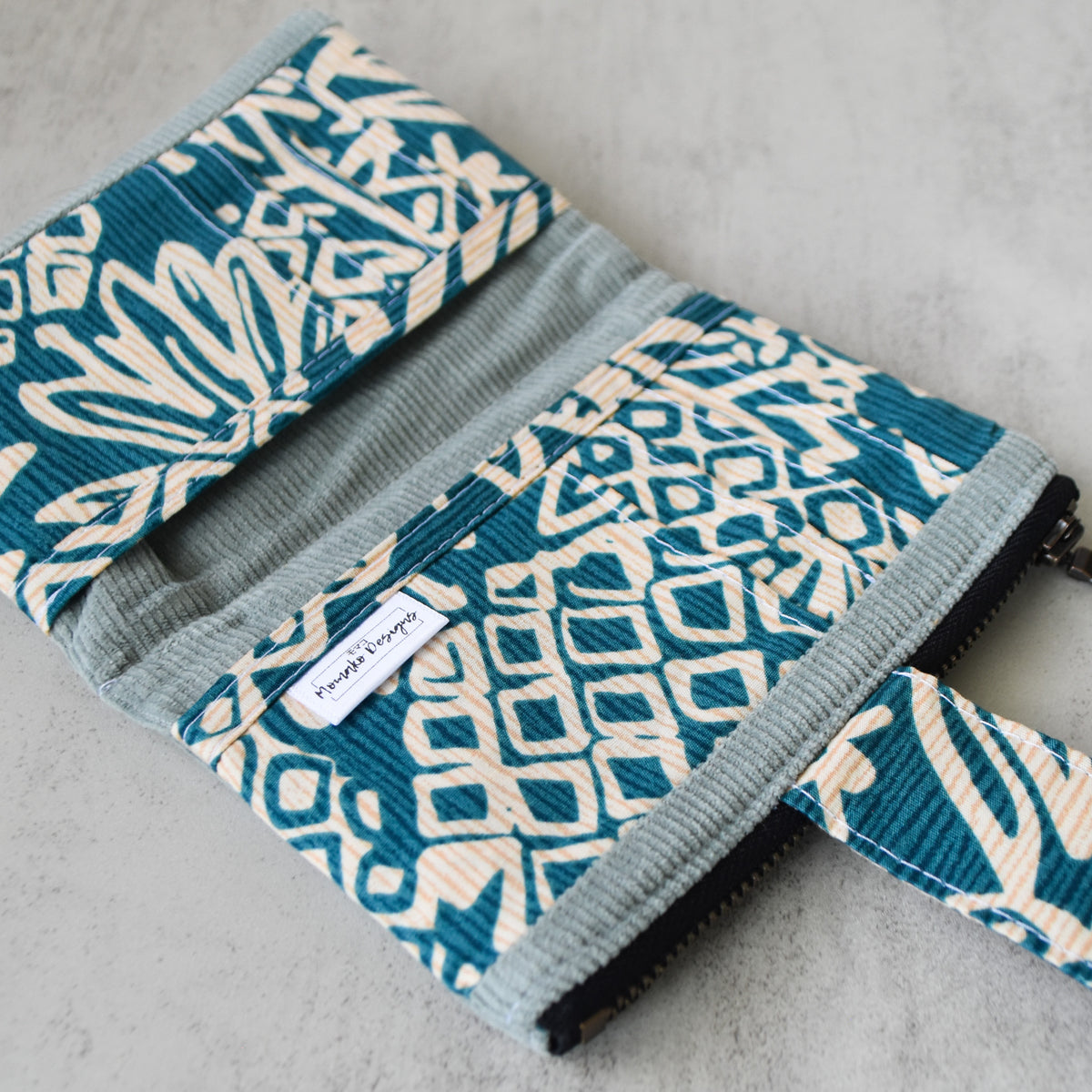 Pineapple Sketch Waimea Wallet
