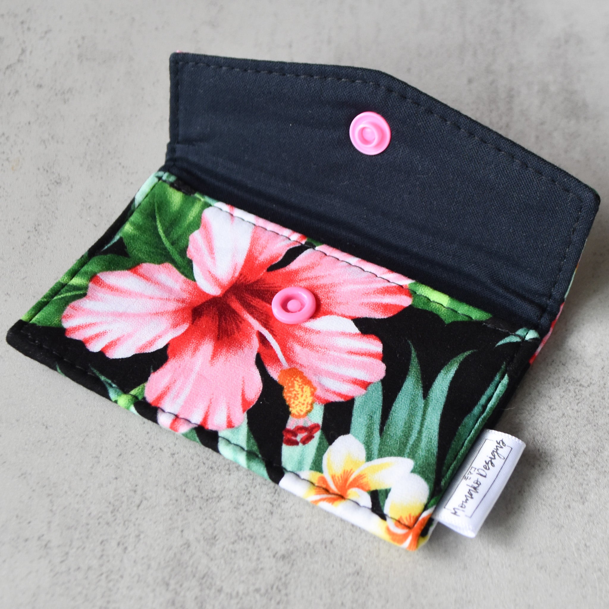 Wild Hibiscus Card Holder