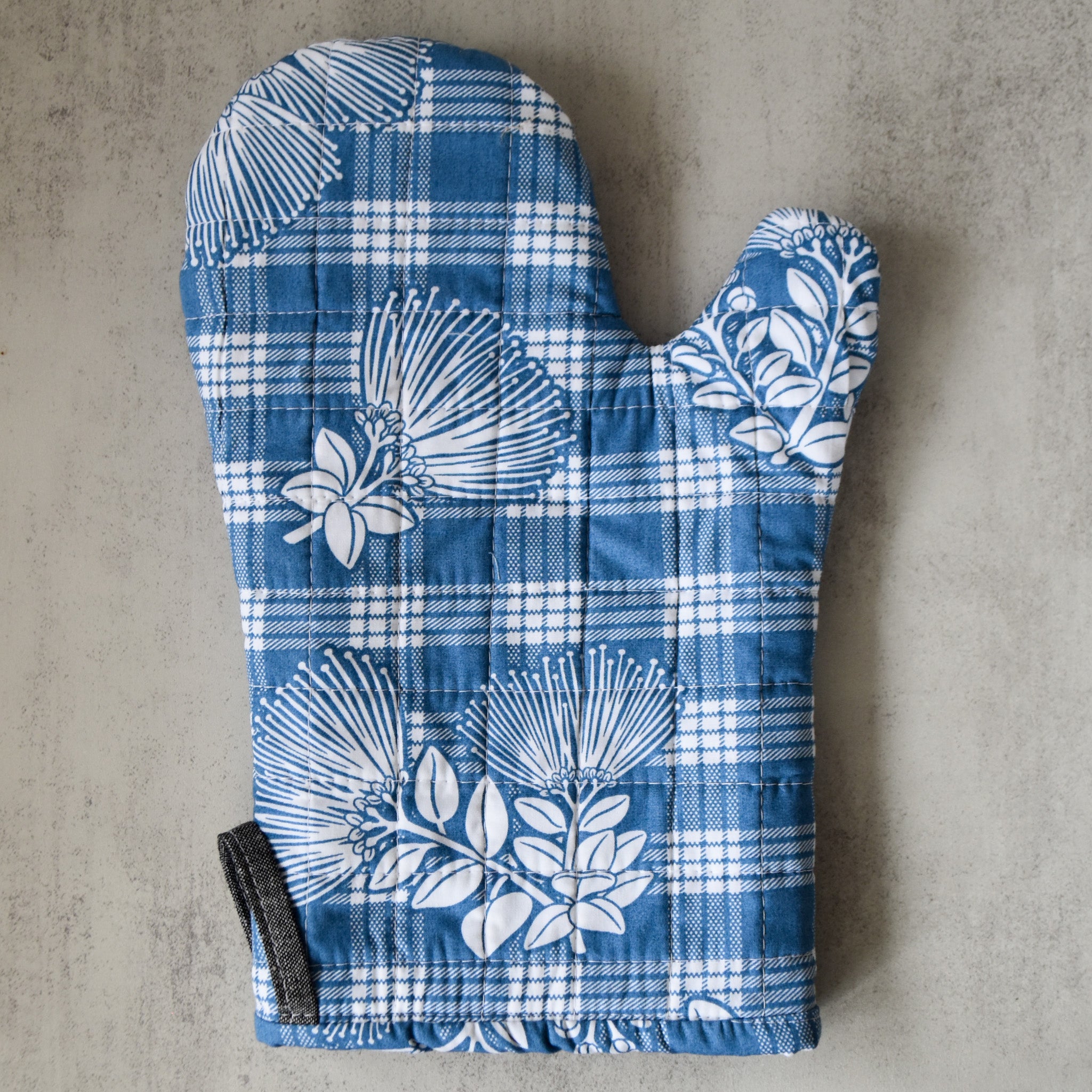 'Ohi'a Blues Oven Mitt