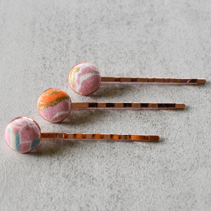 Rose Gold Bouquet Bobby Pins