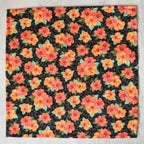 Tangerine Heat Pocket Square