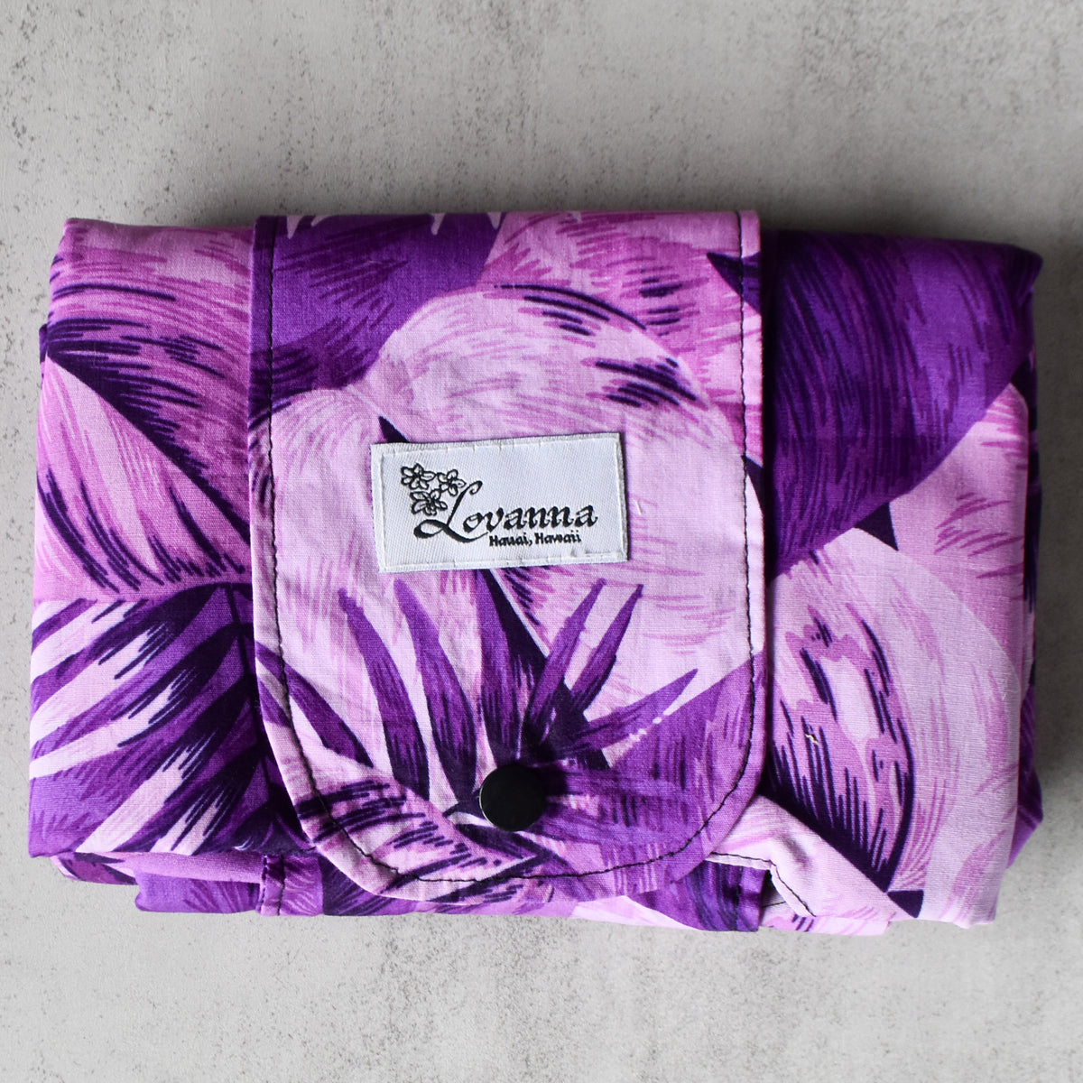 Violet Riot Foldable Market Tote