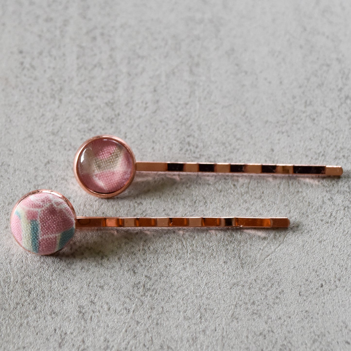 Rose Gold Bouquet Bobby Pins