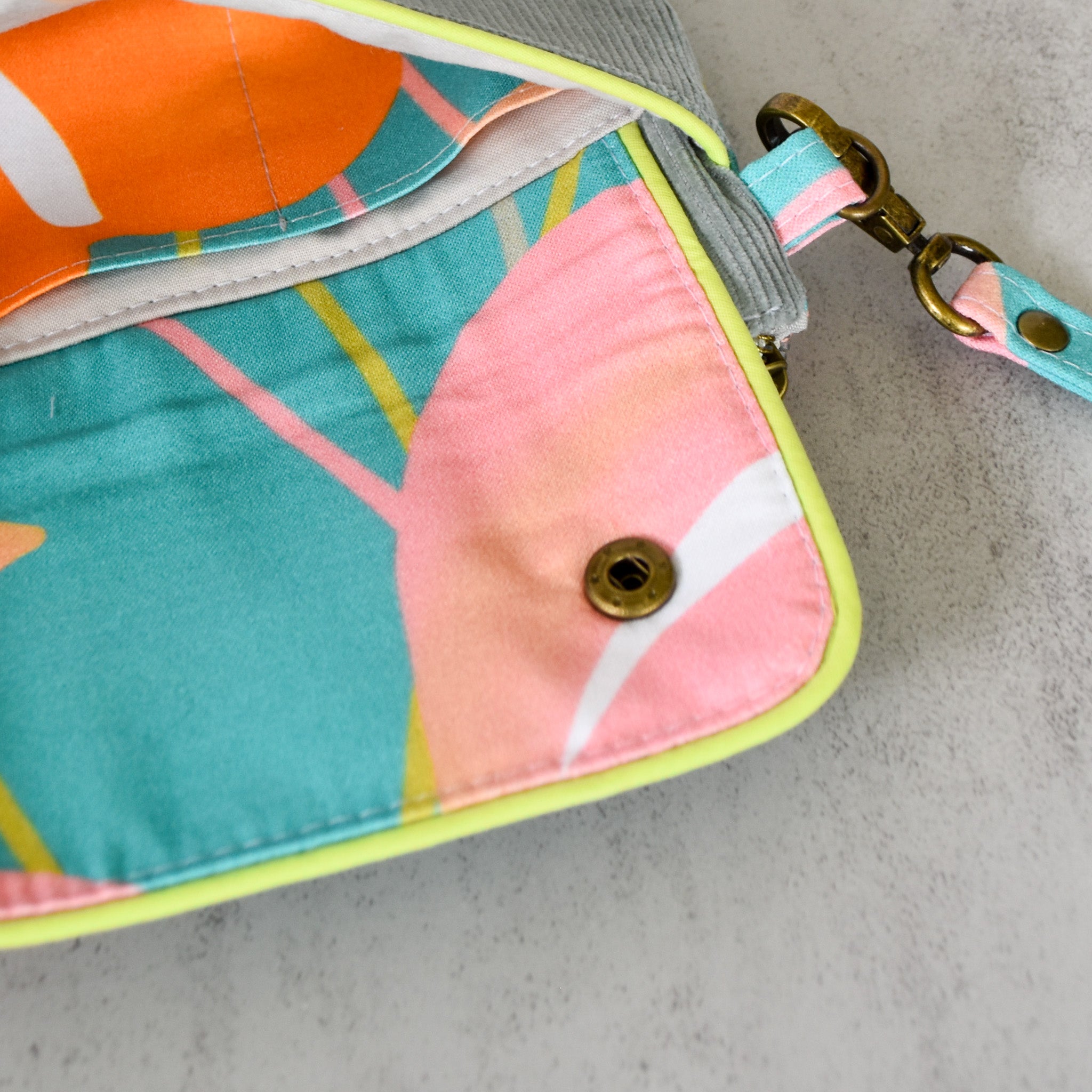 Sunrise Anthurium Kealia Clutch Wallet