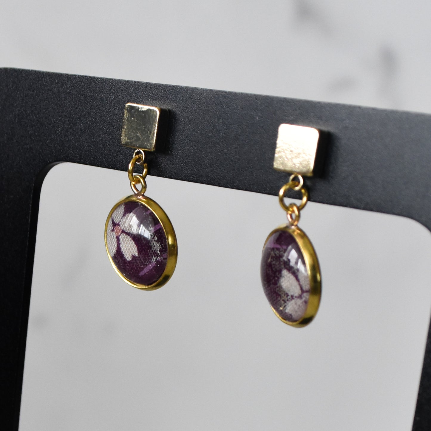 Sheer Lavender Earrings