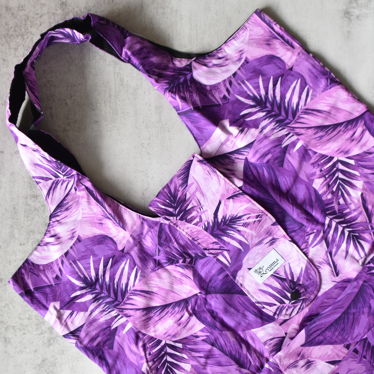 Violet Riot Foldable Market Tote