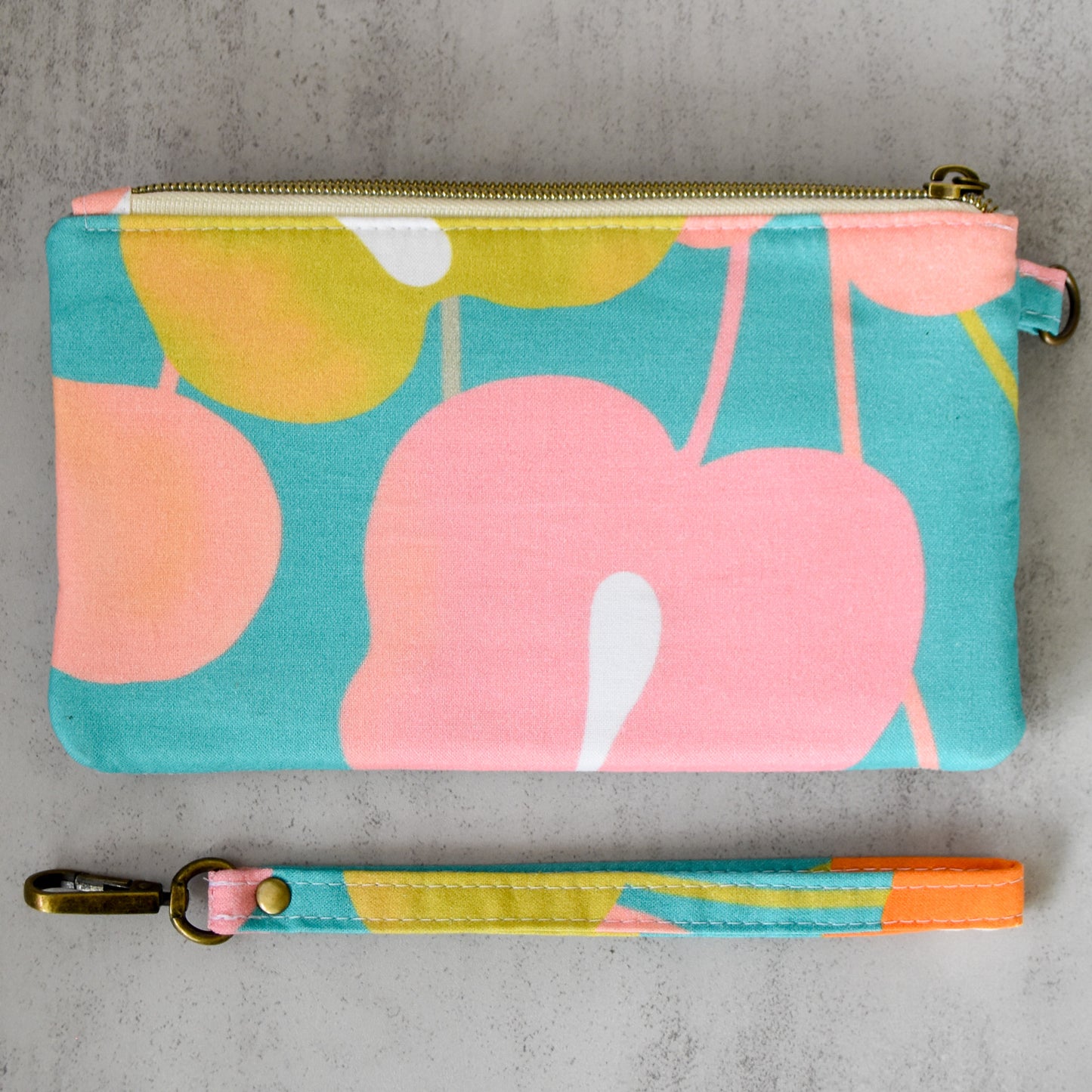 Sunrise Anthuriums Kealia Clutch Wallet