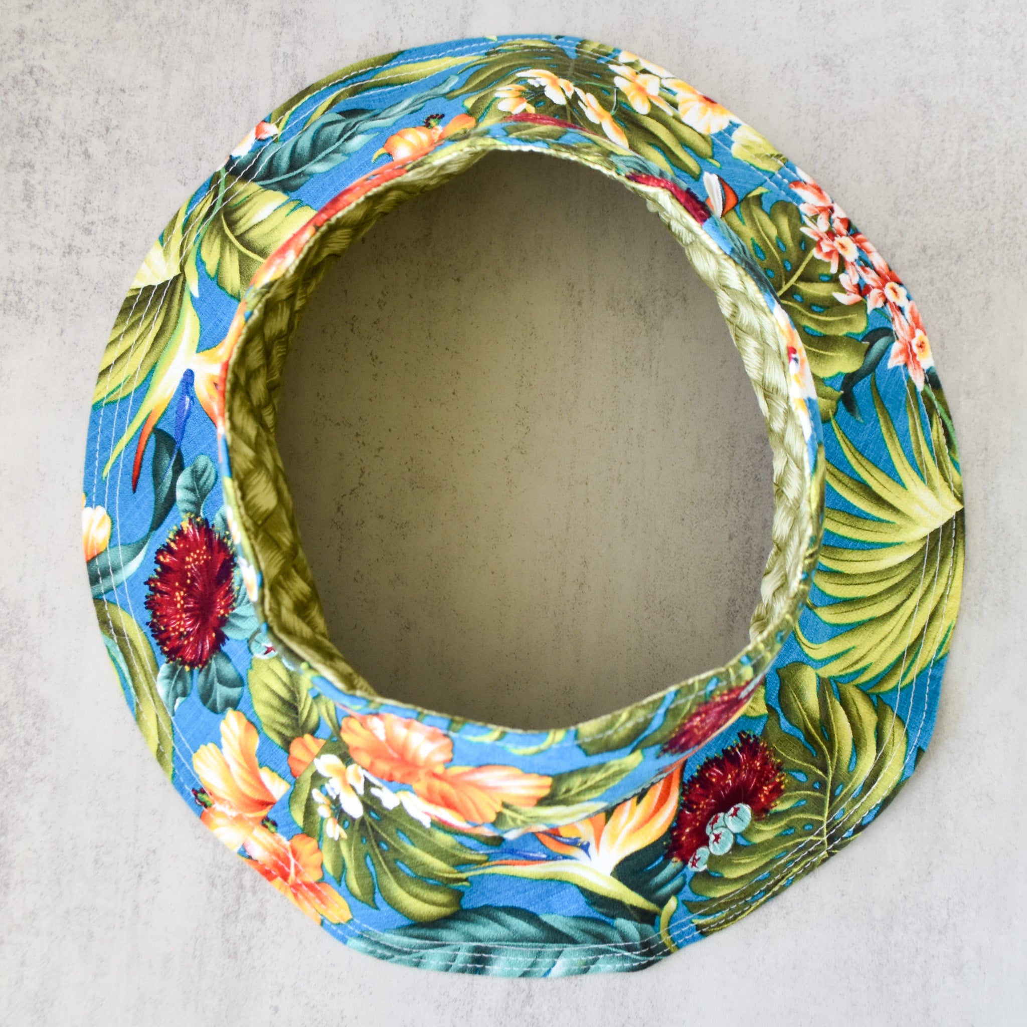 Tropical Punch Crownless Bucket Hat