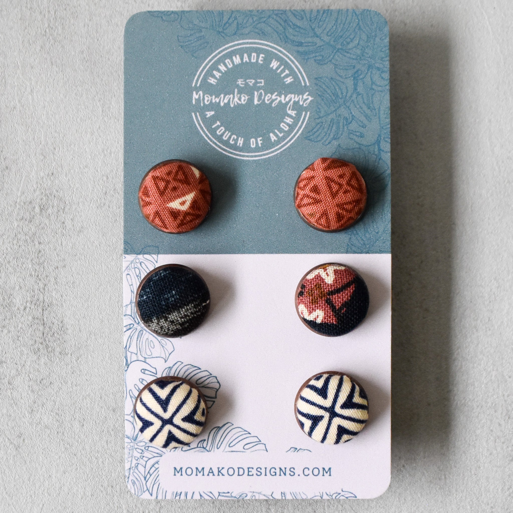 Brown Sugar Stud Set