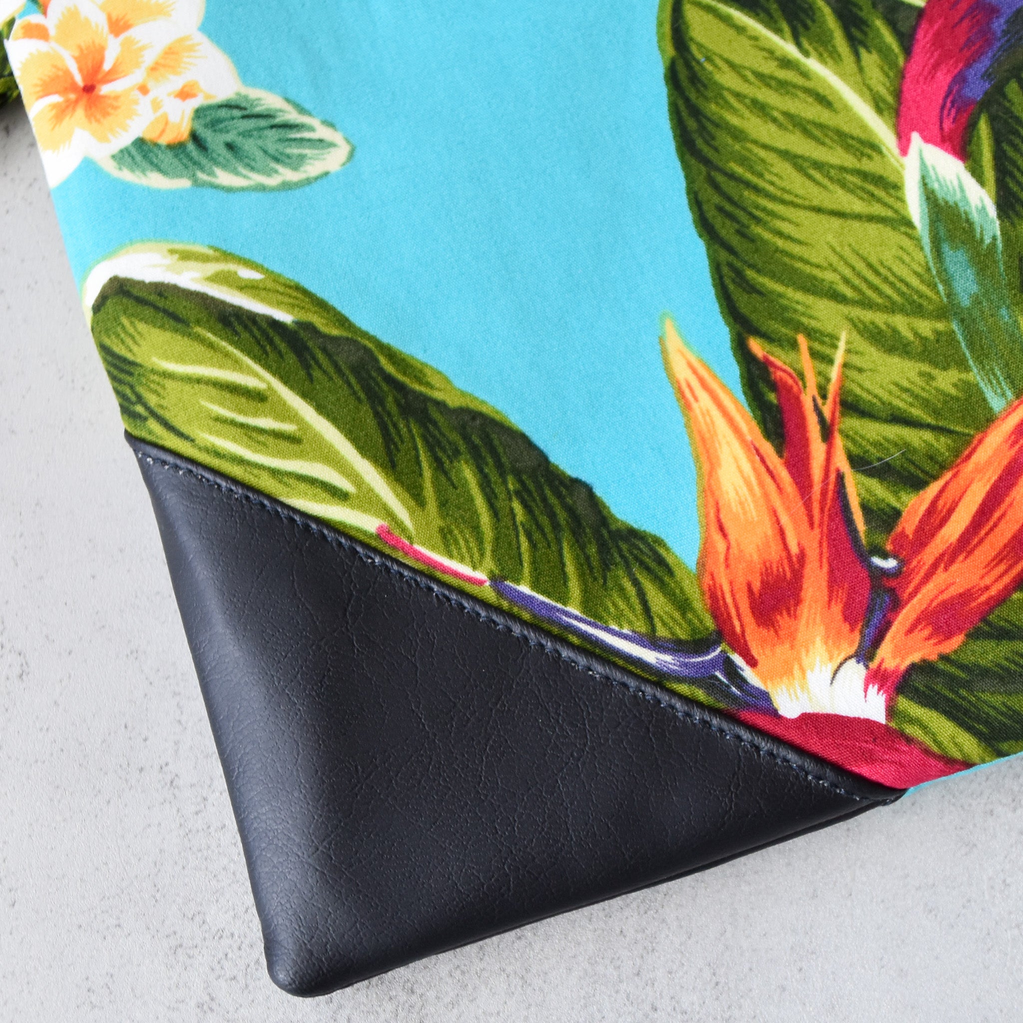 Blue Bird Of Paradise Regular Wristlet