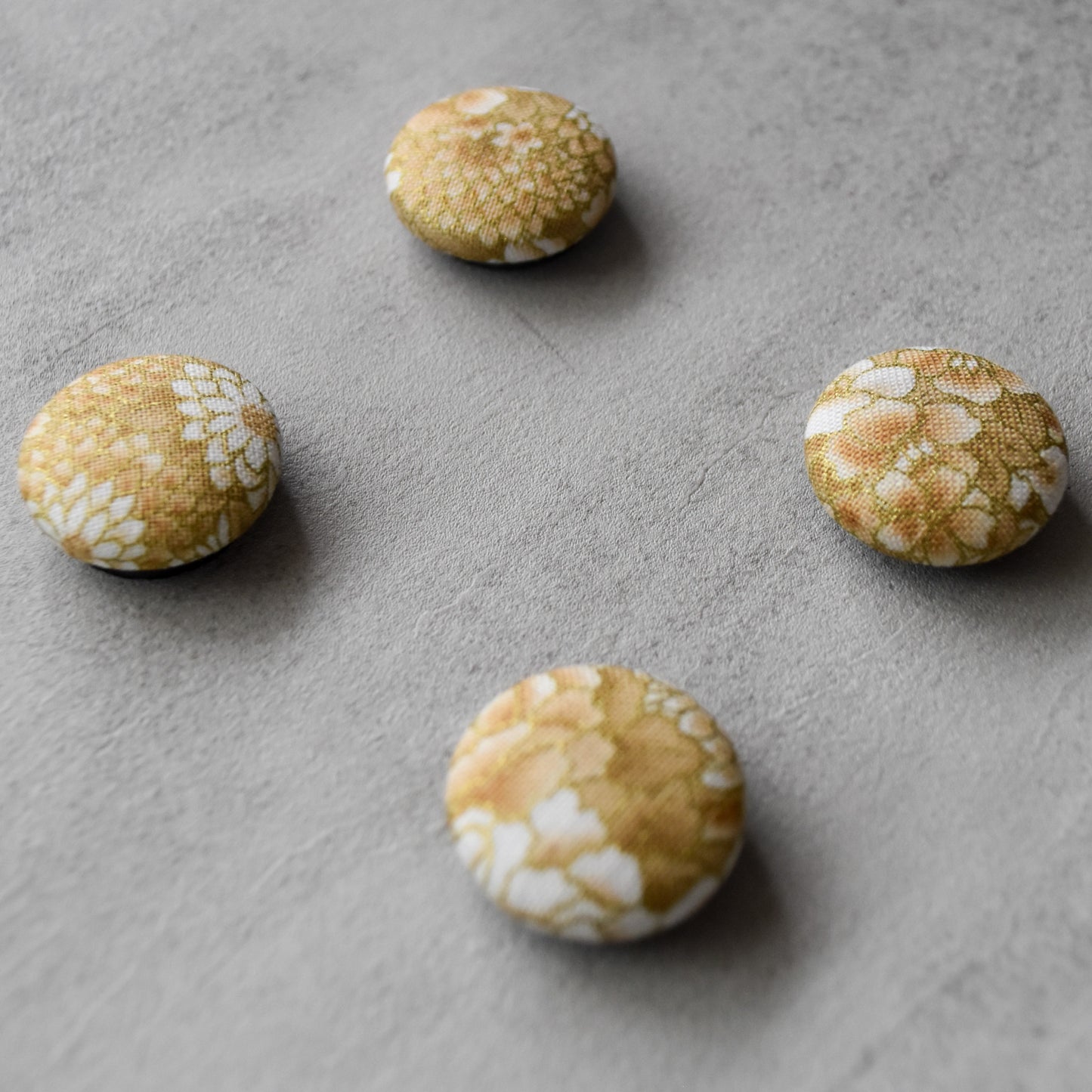 Golden Chrysanthemum Magnets