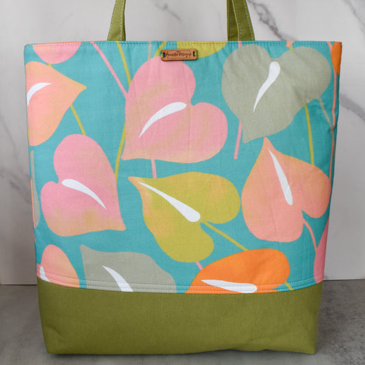 Sunrise Anthurium Hideaways Tote