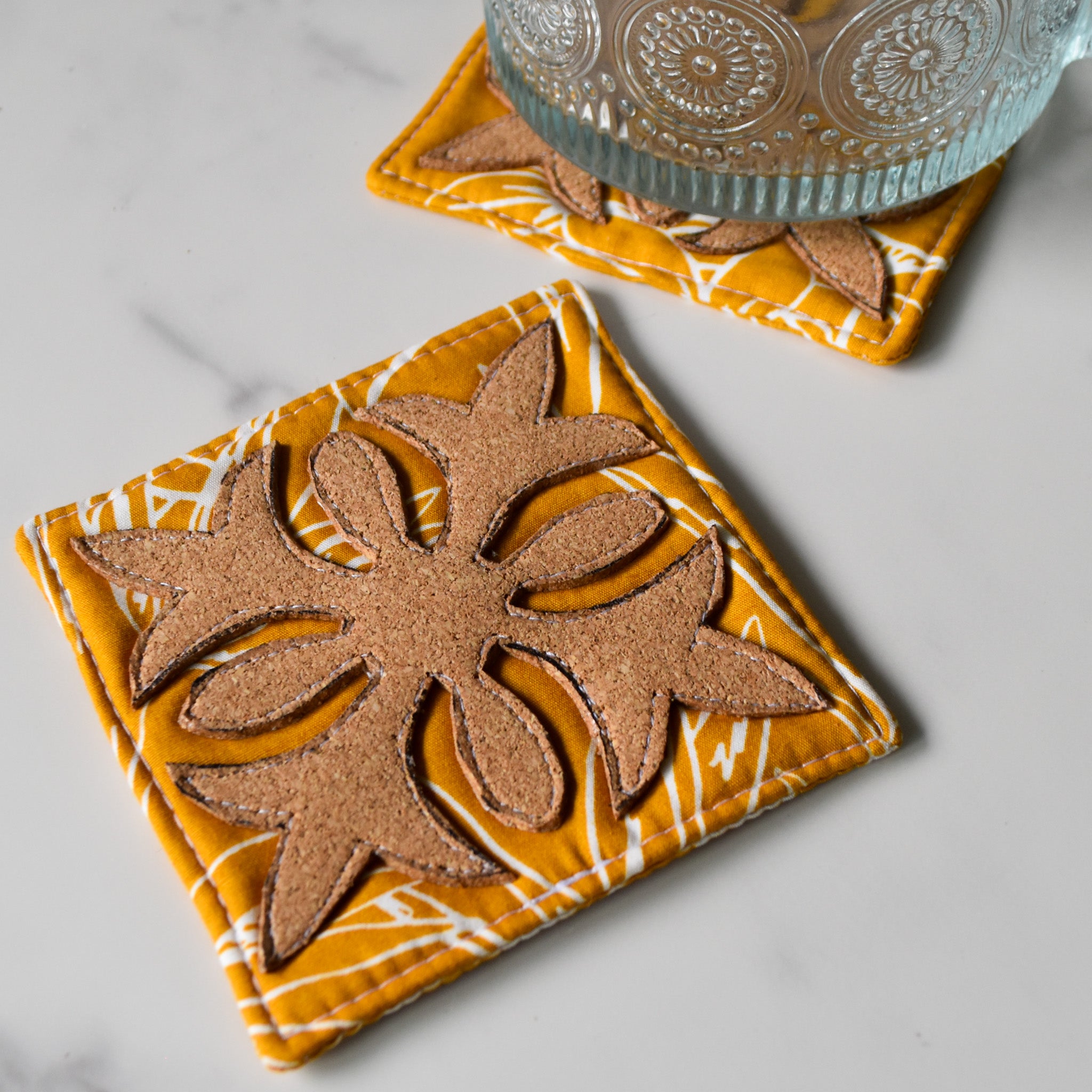 Break The Gold Cork Coasters