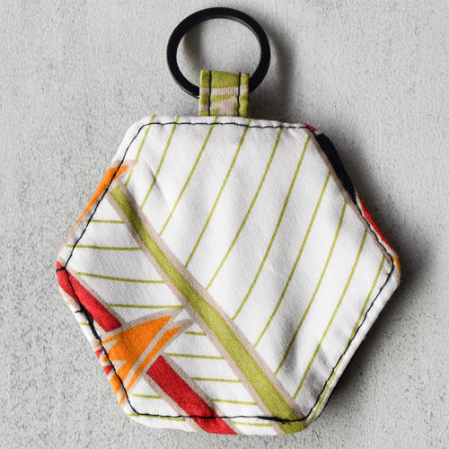 Alaea Salt Hexagon Keychain