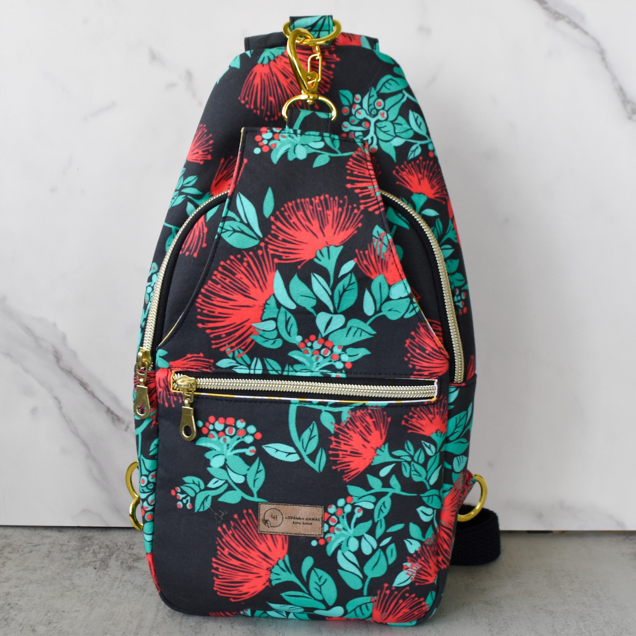 Lehua After Dark Sling Backpack