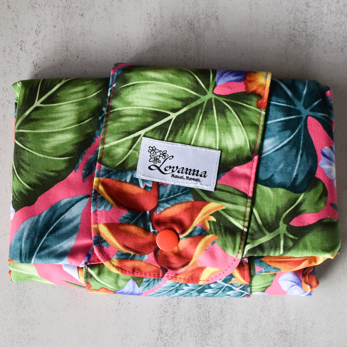 Flushed Wanderer Foldable Market Tote
