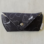 Hibiscus Noir Glasses Case