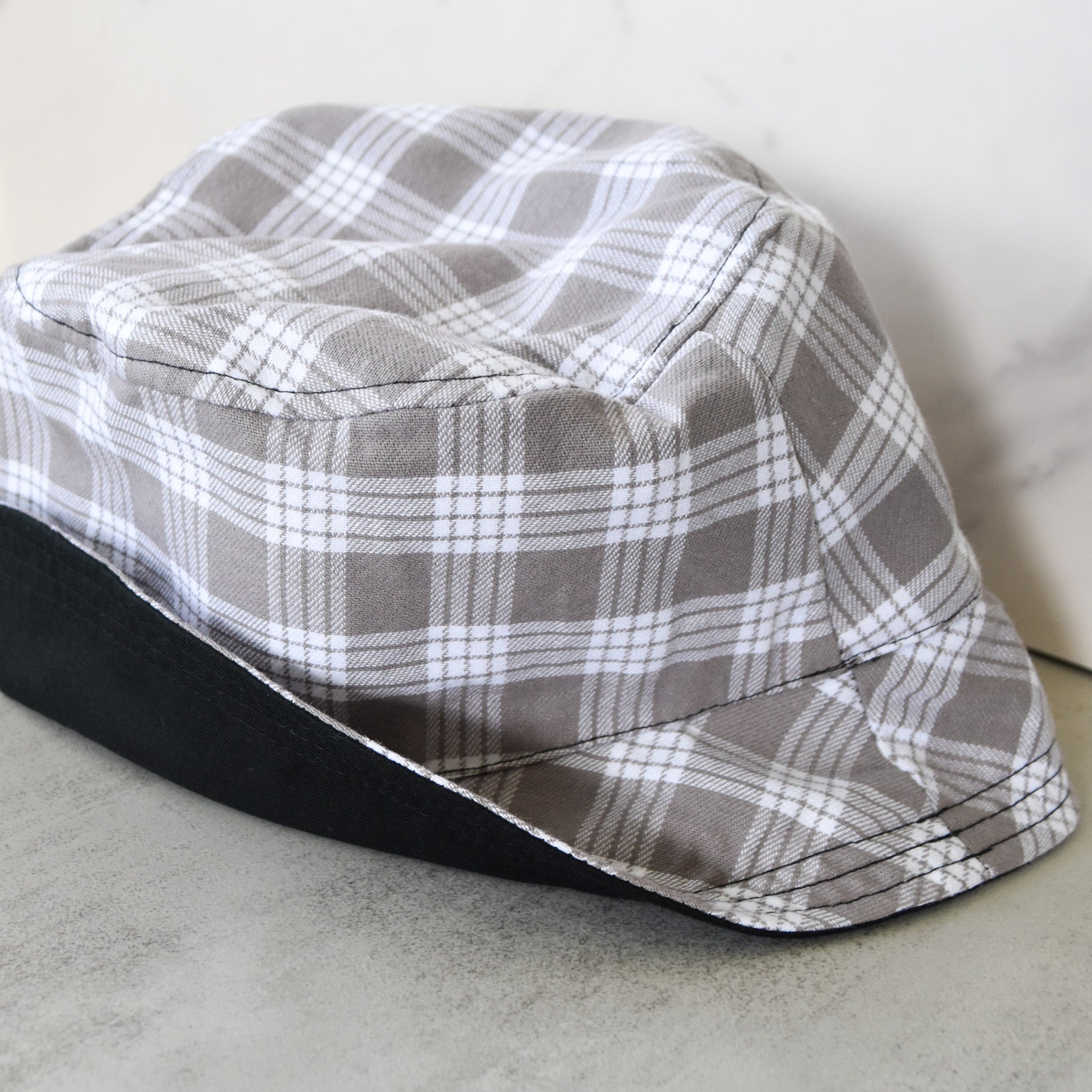 Taupe Palaka Classic Bucket Hat