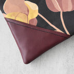 Wood Rose Bloom Regular Wristlet