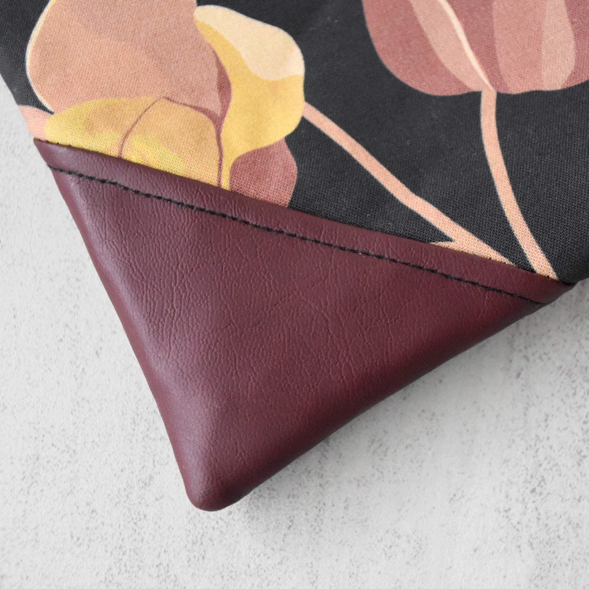 Wood Rose Bloom Regular Wristlet