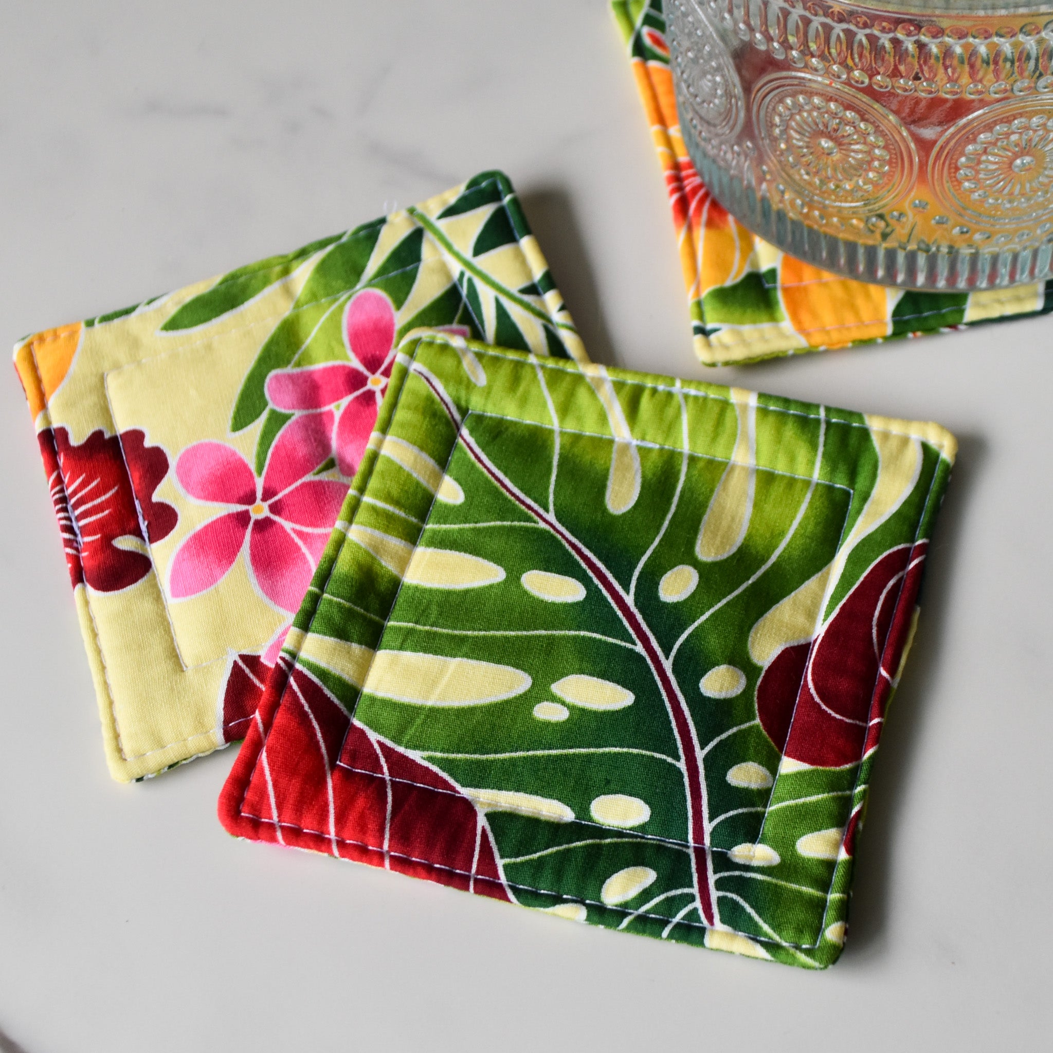 Funshine Fabric Coasters