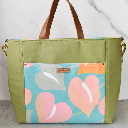 Sunrise Anthurium Lumahai Tote