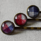 Picnic Plaid Bobby Pins
