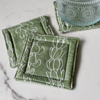 Lei Between the Lines Fabric Coasters