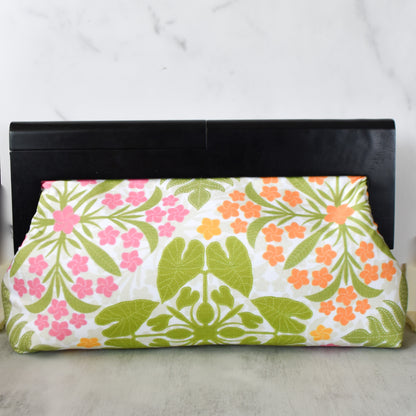 Ke'oke'o Quilt Clutch