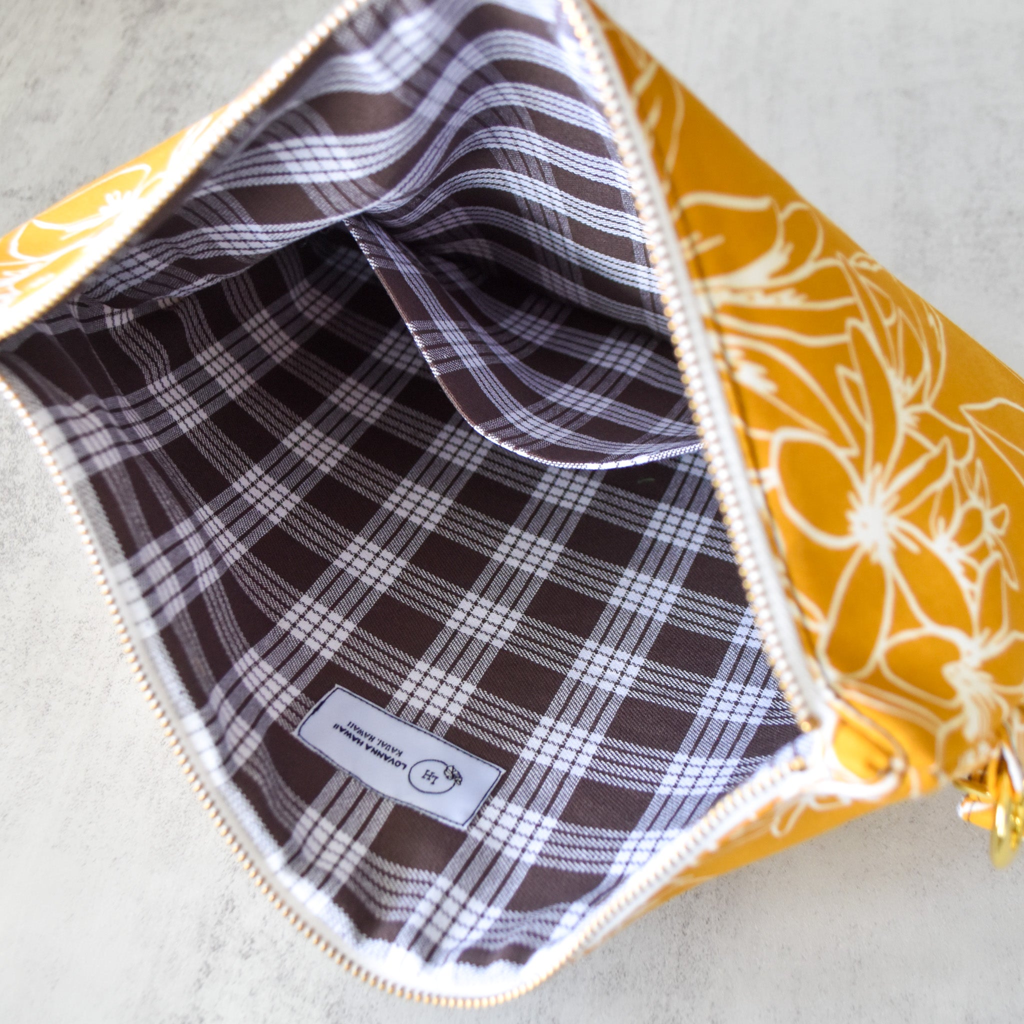 Break The Gold Large Wristlet