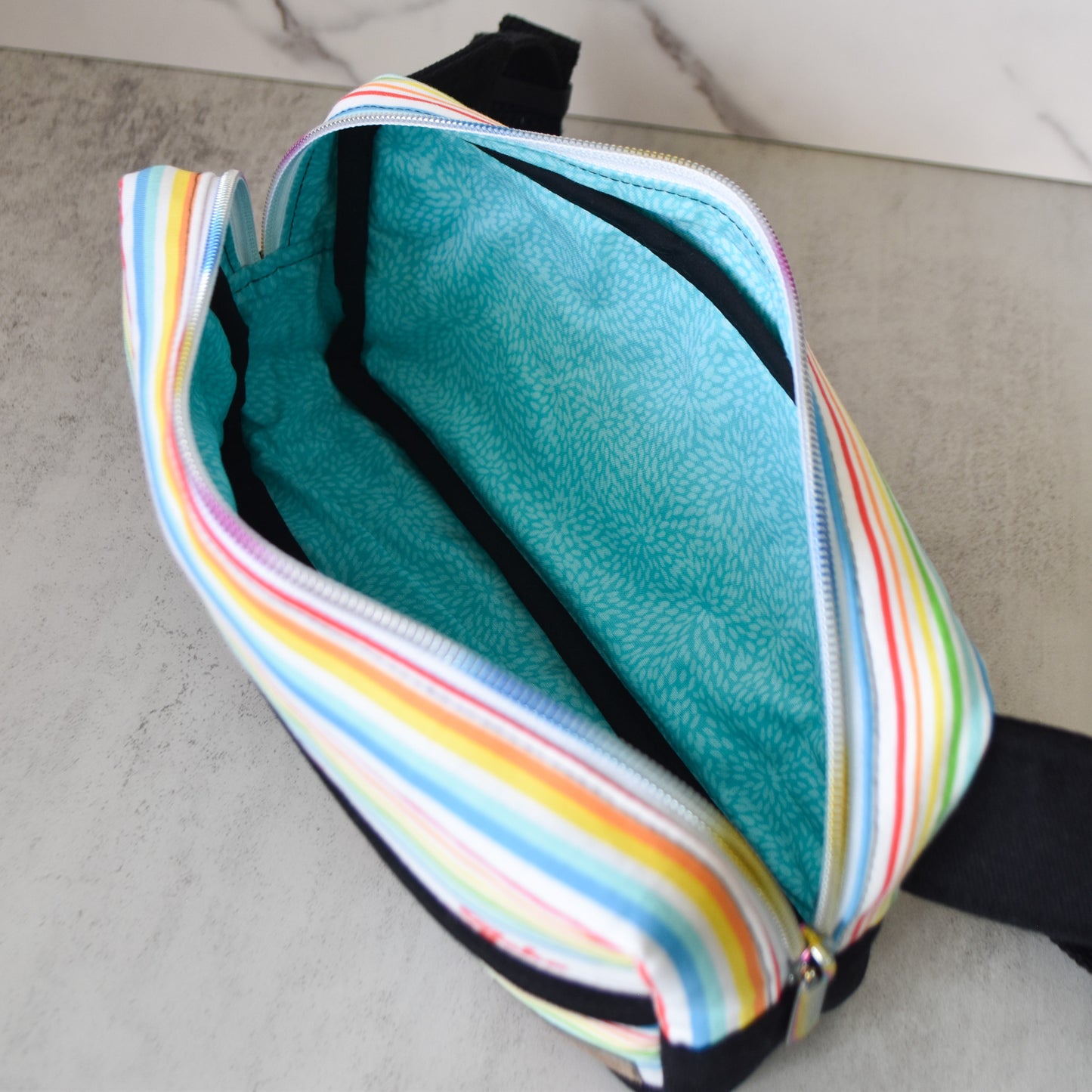 Aloha Rainbow Boxy Fanny Pack