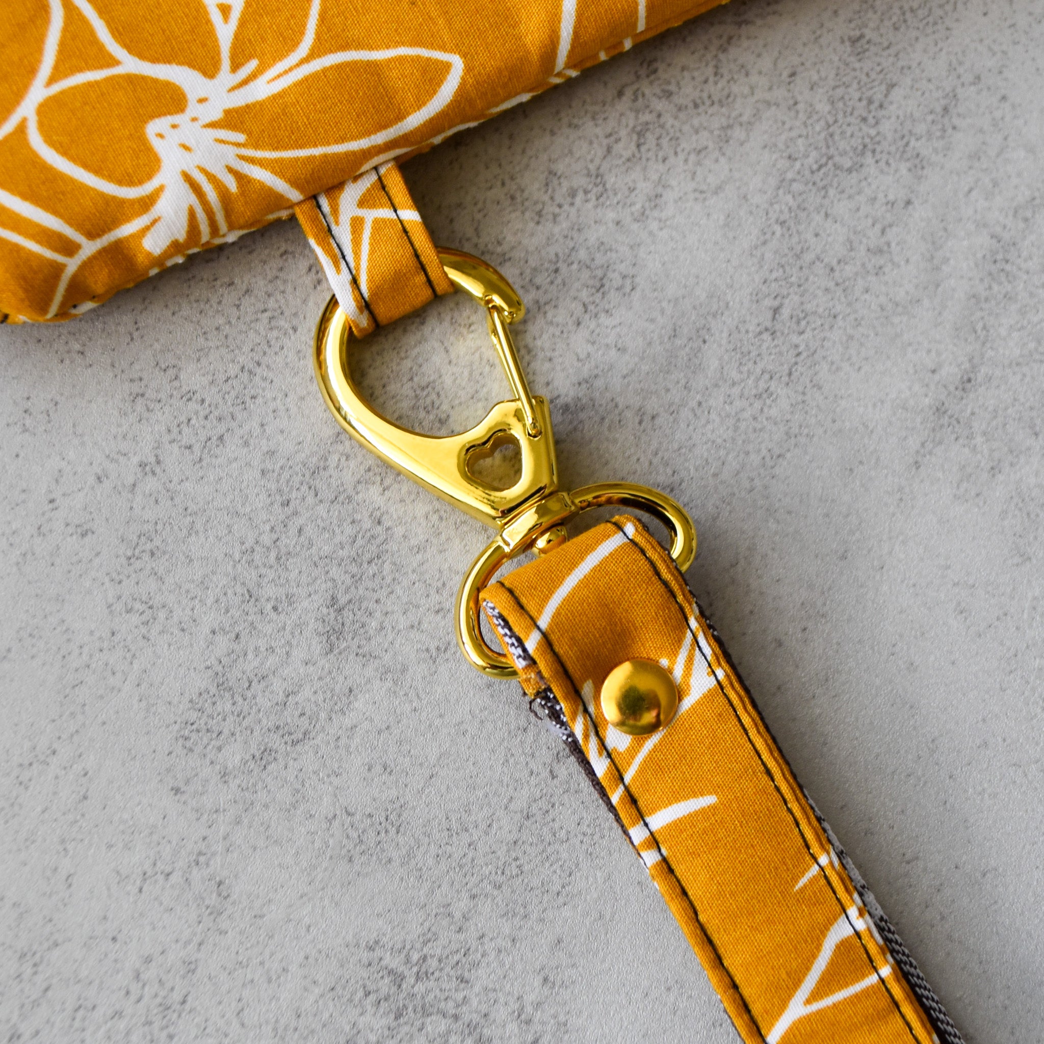 Break The Gold Large Wristlet