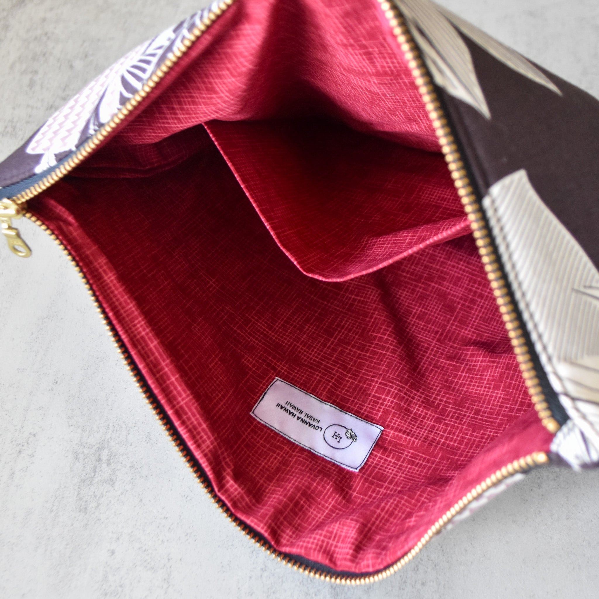 Under The Palms Large Wristlet