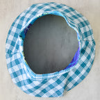 Teal Palaka Crownless Bucket Hat