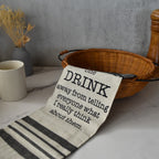 One Drink Away Kitchen Towel