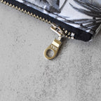 Monochrome Tropics Large Wristlet