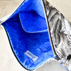 Monochrome Tropics Large Wristlet