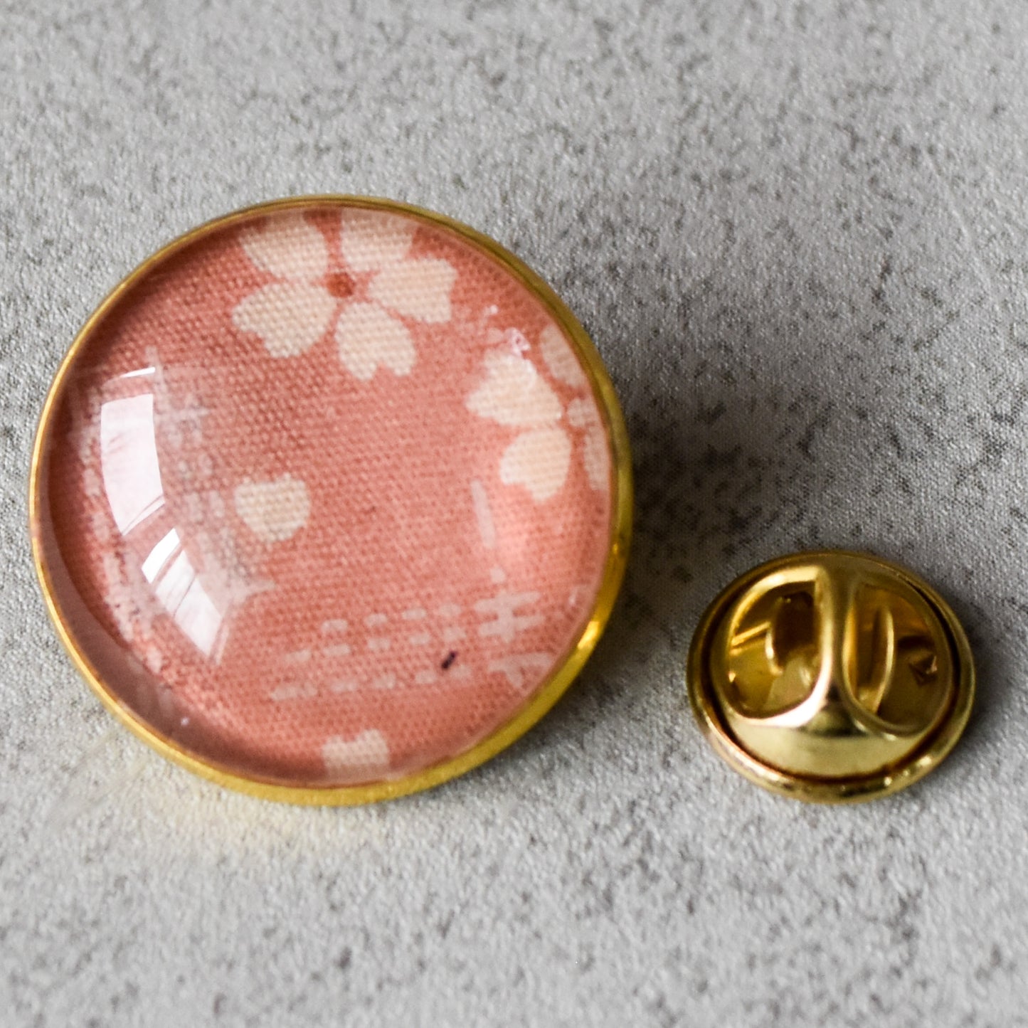 Pink Sakura Blossoms Lapel Pins