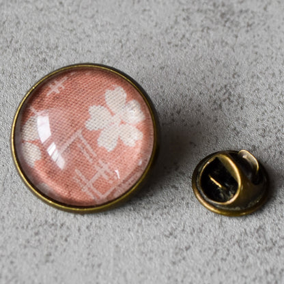 Pink Sakura Blossoms Lapel Pins