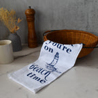 Beach Time Kitchen Towel