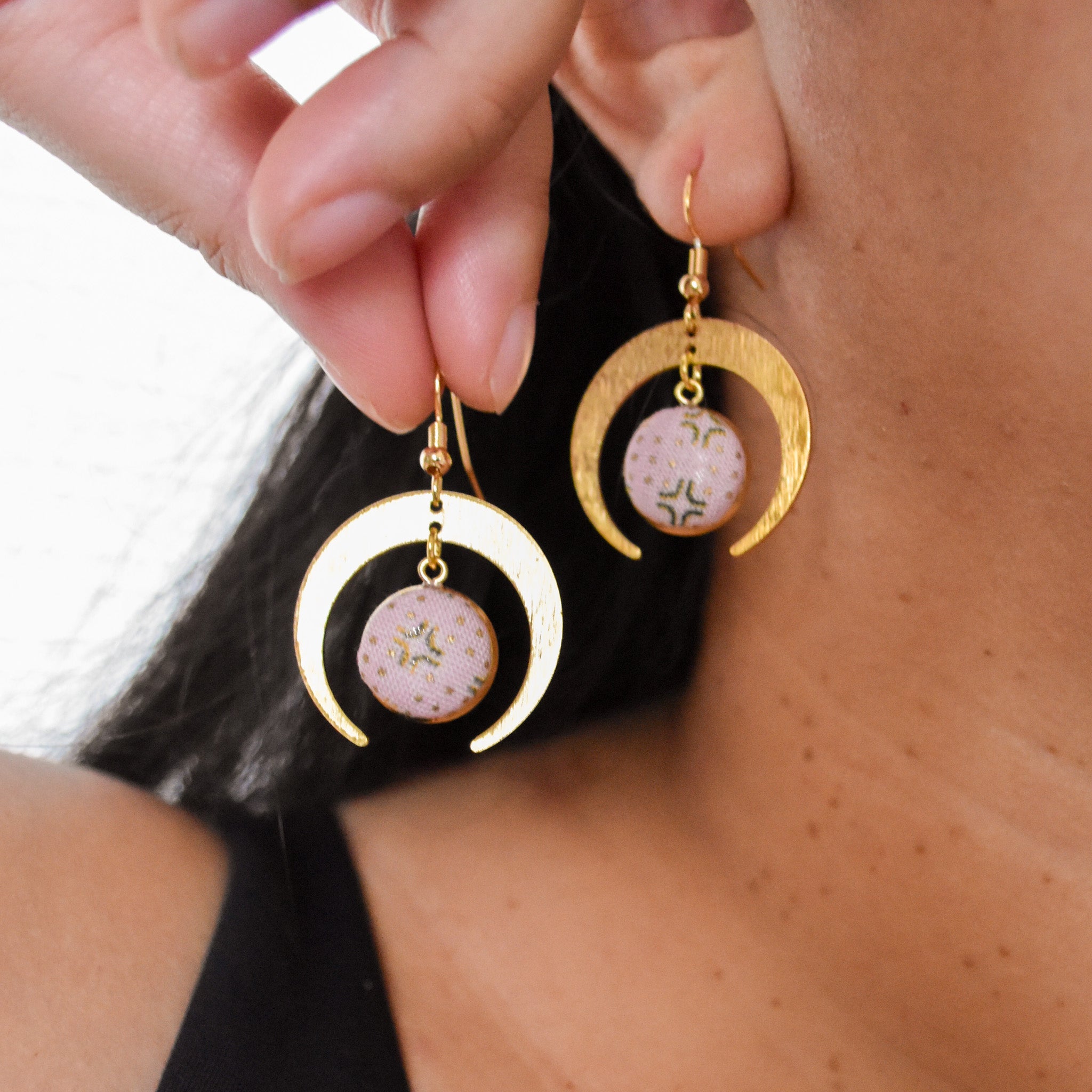 Lovely Pink Earrings