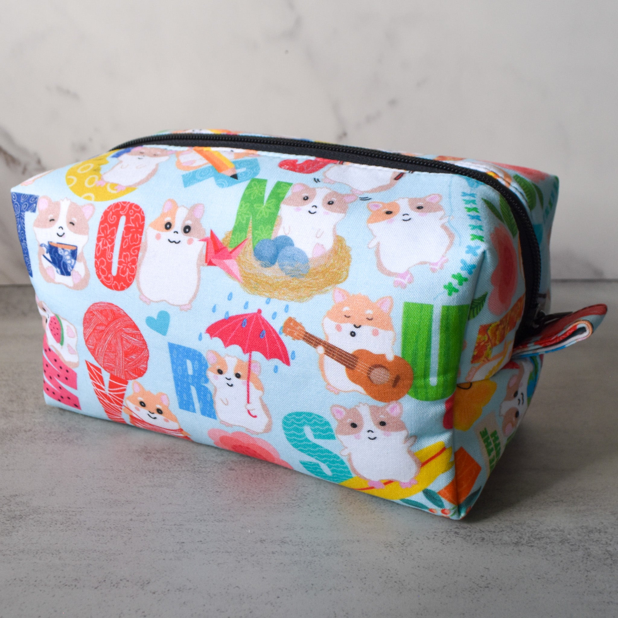 Hamster Alphabet Waterproof Pahu Bag