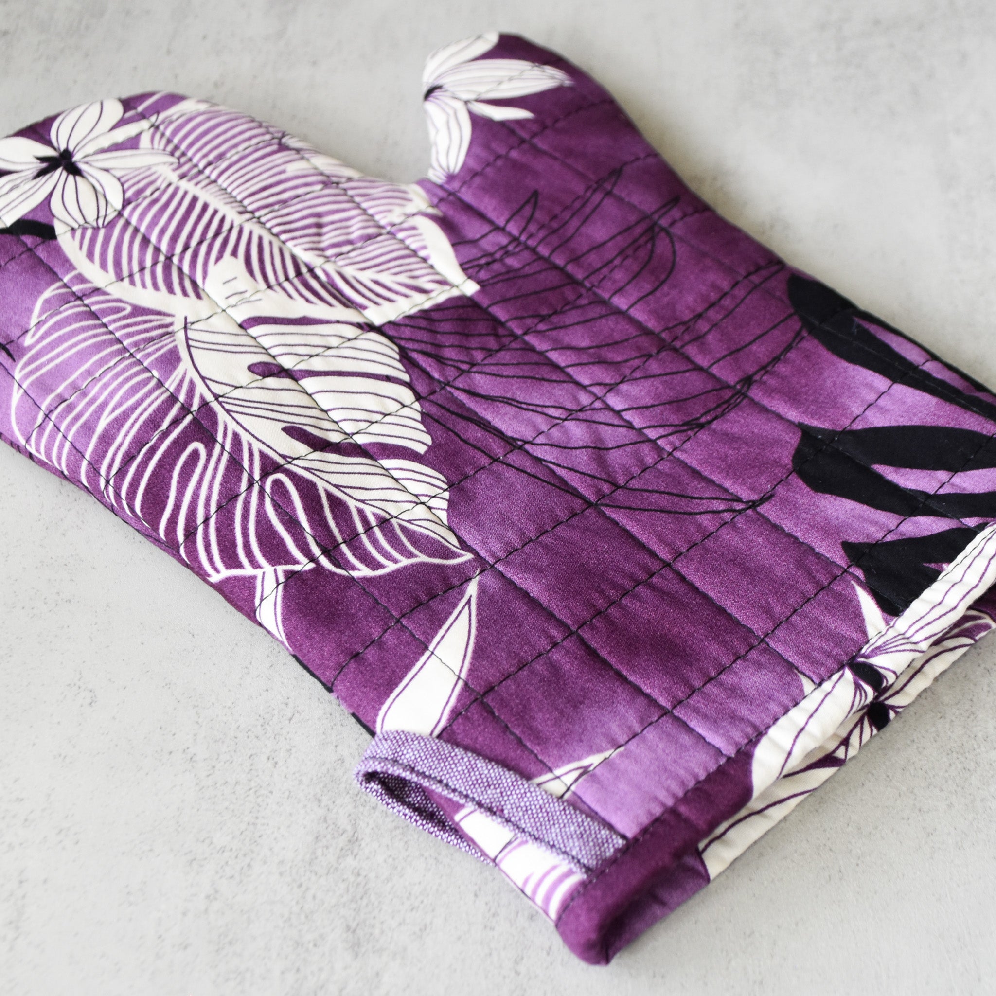 Purple Reign Oven Mitt