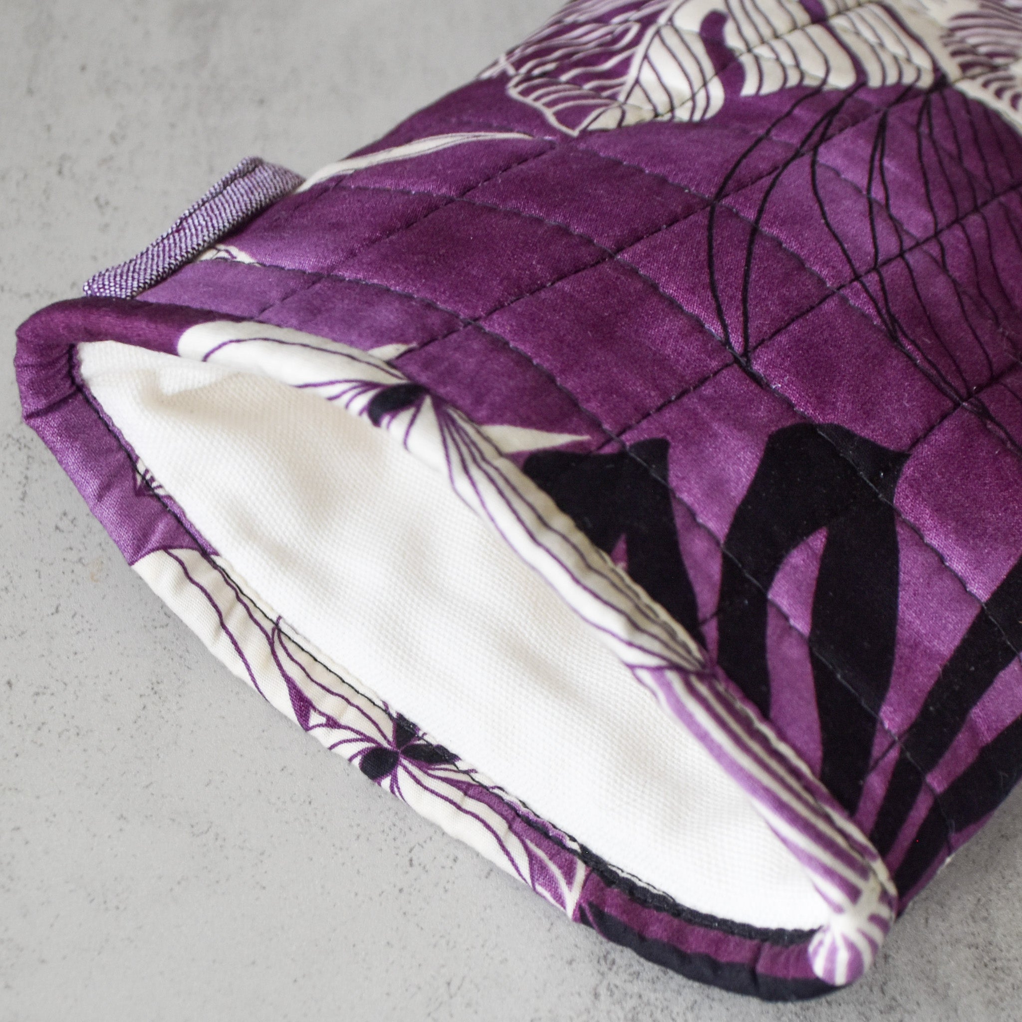 Purple Reign Oven Mitt