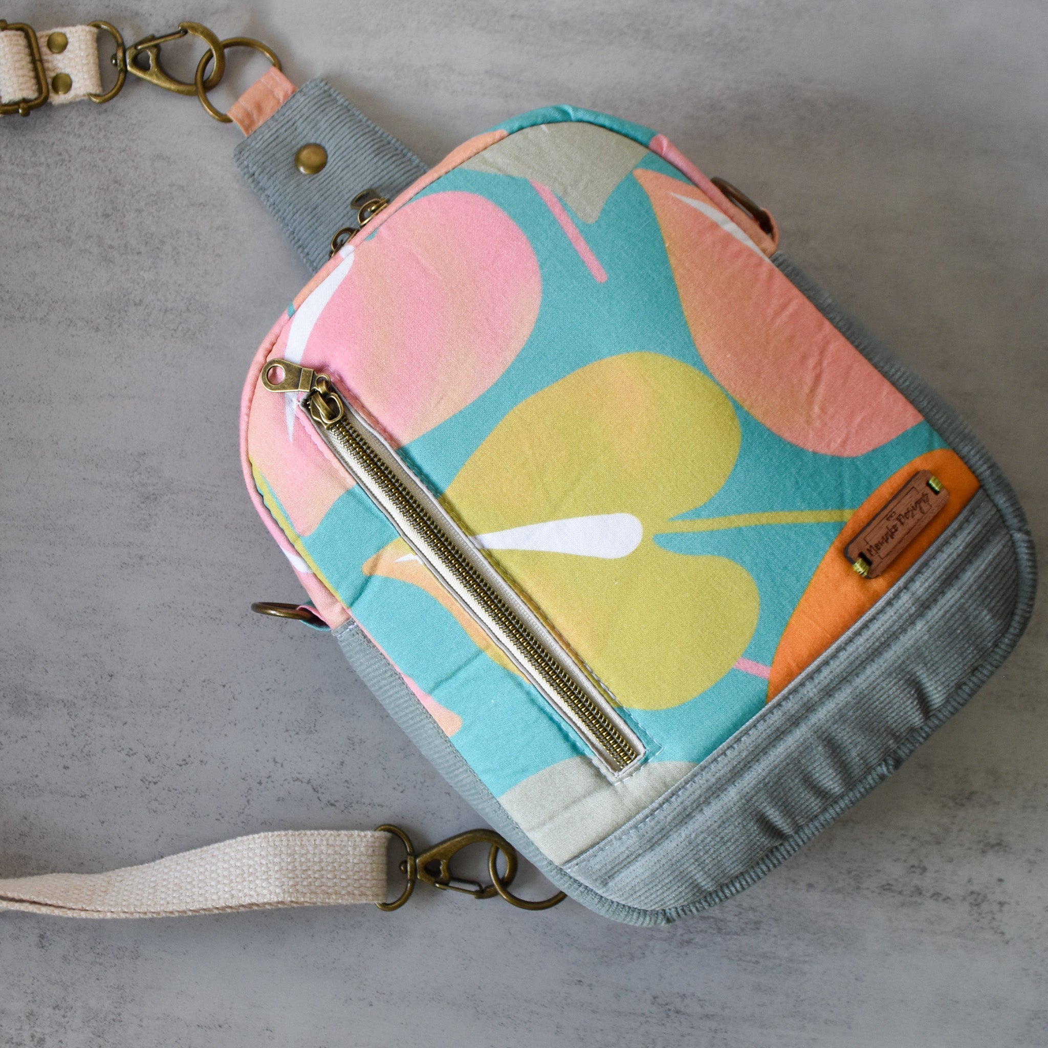 Sunrise Anthurium Pihea Sling Bag