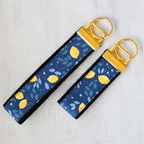 Lemon Starburst Key Fobs