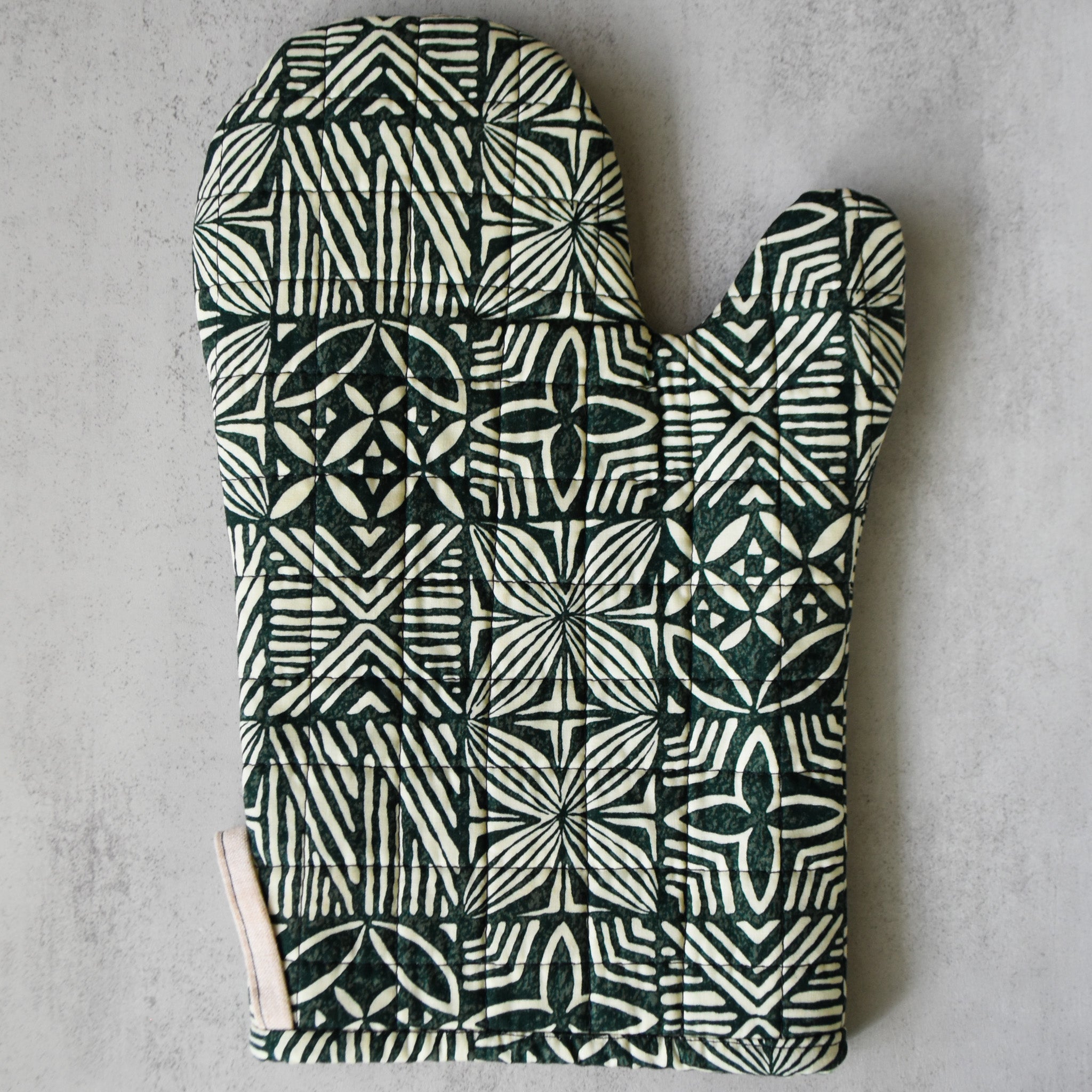 Mossy Oven Mitt