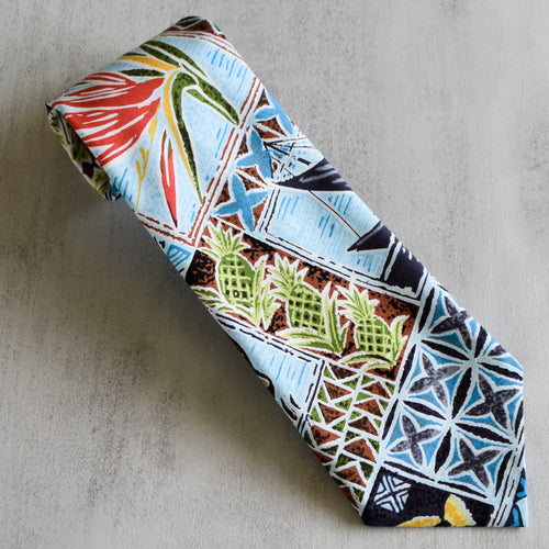 Blue Canoe Tie