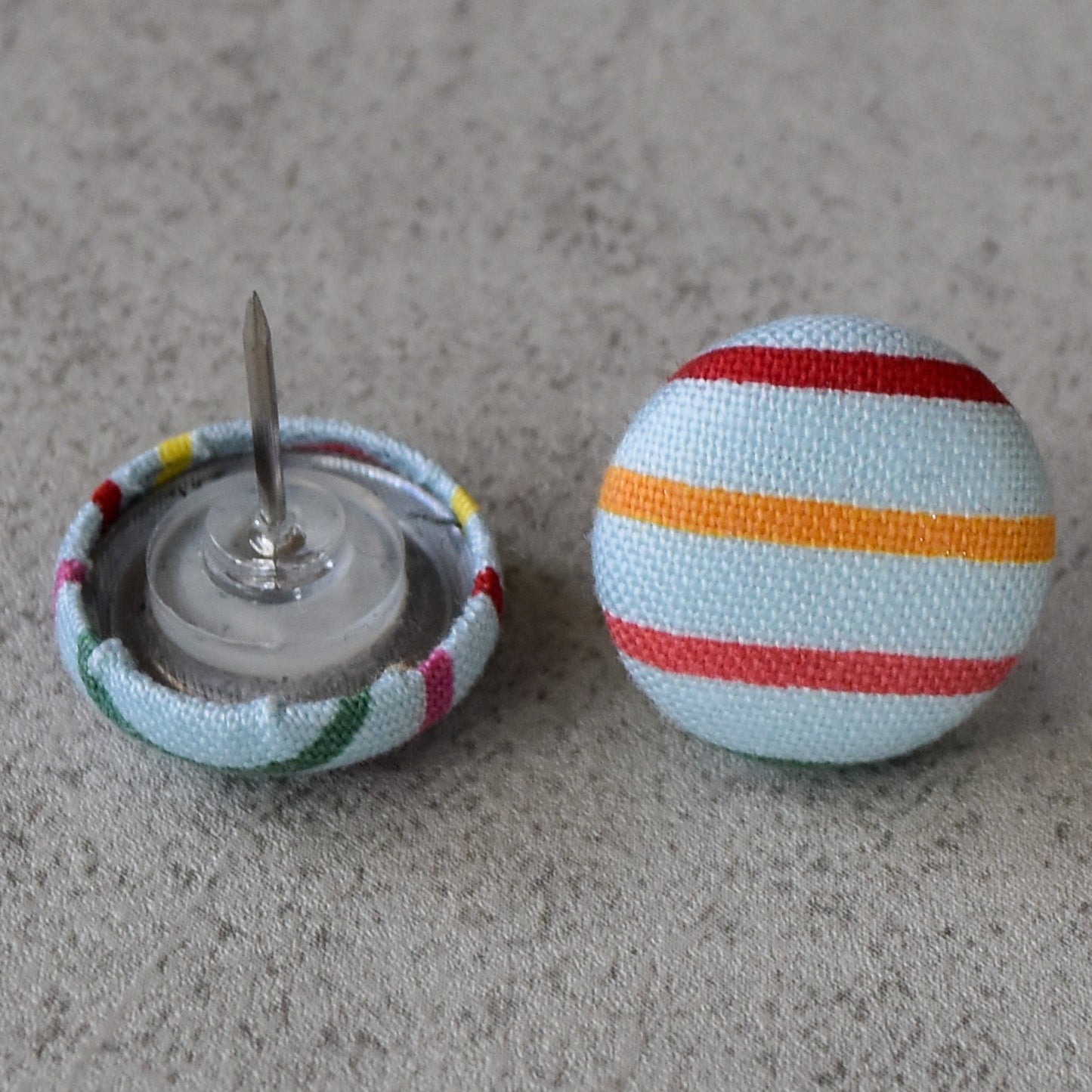 Fruit Stripes Push Pins